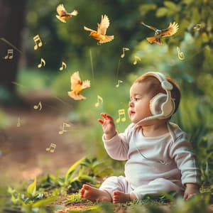 Playtime and Peace: Binaural Baby's Babble with Birds - 80 88 Hz - Crying & Colic Relief