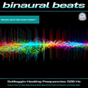 Binaural Beats: Solfeggio Healing Frequencies 528Hz, Ambient Music For Deep Sleep, Binaural Beats Sleep Aid and Music For Relaxation and Stress Relief - Binaural Beats Deep Sleep Academy