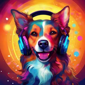 Dog Days Melodies: Playful Sounds for Pooches - Celestial Forest