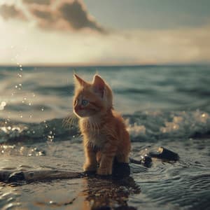 Bigotes Del Océano: Sonidos Serenos Para Gatos - Vacaciones en el océano