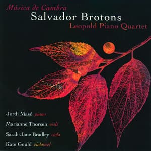 Música de Cambra de Salvador Brotons - Salvador Brotons