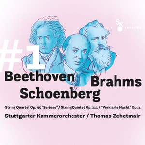 #1 Beethoven / Brahms / Schoenberg: String Quartet, Op. 95 / String Quintet, Op. 111 / "Verklärte Nacht" - Stuttgart Chamber Orchestra