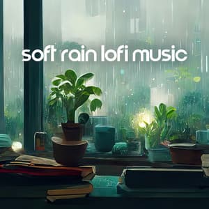 Soft Rain Lofi Music: Rainy Cafe Ambience, Music to Study for Homework, Relaxing Chillhop - Easy Study Music Chillout