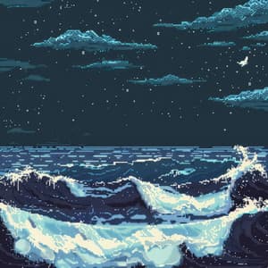 Küstenflucht-Träume - Meeresgeräusche