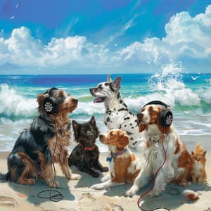Ocean Echoes: Pets Relaxation Tunes - Instrumental Hip-Hop