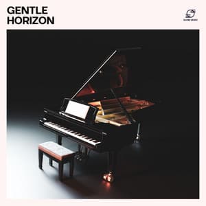 Gentle Horizon: Piano Chill Study - Relaxing Piano