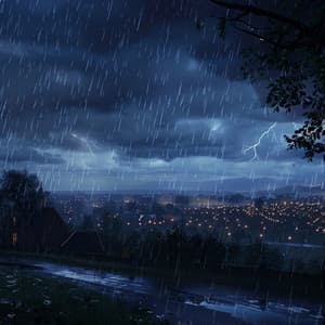 Tranquil Rain Chill: Thunder Sleep Rhythms - Sleep Before Midnight