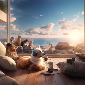 Ocean Calm: Pet Wave Melodies - Sandman’s Music Box