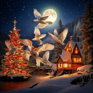 A Fireside Christmas: Seasonal Melodies - Christmas Big Band Jazz