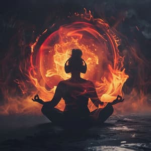Meditation Near Fire: Harmonic Sounds - 1 Hour Meditation