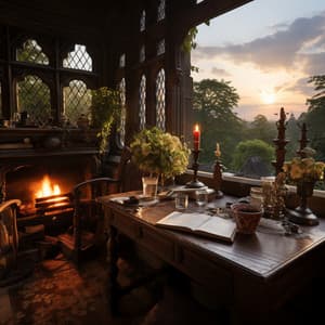 Ritmo De Trabajo Del Fuego: Sonidos Ambientales Cálidos - Agradable Musica para Leer