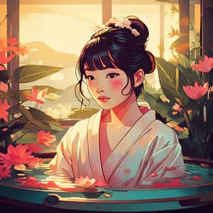 Lofi Spa Vibes: Calming Music for Relaxation - Lofi Japan