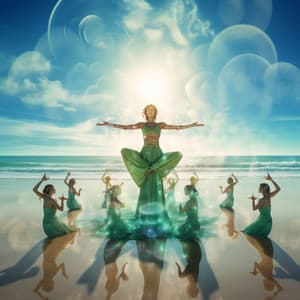 Seaside Yoga Harmony: Melodic Soundscapes - Aquarium Haze