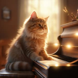 Piano Music Feline Grace: Cats Serenity - Relaxcation