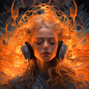 Ecos De Fuego: Armonías Rítmicas Binaurales - Frecuencias de tierra y frecuencias de 432 Hz