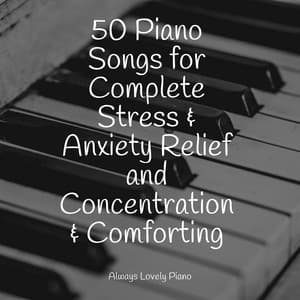 50 Piano Songs for Complete Stress & Anxiety Relief and Concentration & Comforting - Piano Music for Work