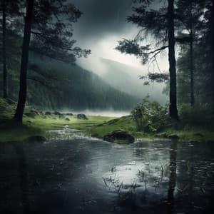 Rain Massage Ambiance: Meditation Sound Waves - Zen Minds