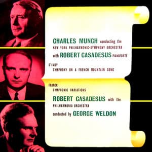 D'Indy: Symphonie Sur Un Chant Montagnard Francais / Franck: Variations Symphoniques - Vincent d'Indy