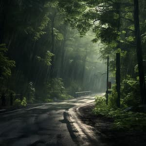 Rain's Tranquil Symphony: Calming Storm Echoes - Relaxing Music Ox