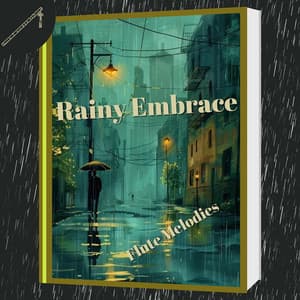 Rainy Embrace: Flute Melodies - Relaxaction