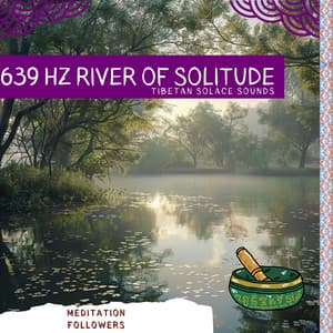639 Hz River of Solitude: Tibetan Solace Sounds - Meditation Followers