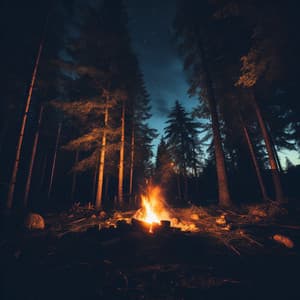 Abrazo Del Fuego: Sueño Suave Bajo Las Estrellas - Música de noche de paz