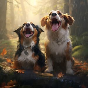 Rainy Canines Melody: Enchanted Mystical Serenity - Contemporary Christian Music