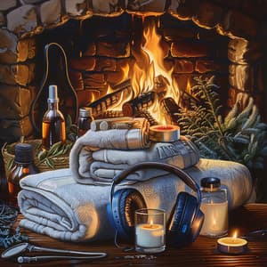 Fire Ambience: Spa Relaxation Tones - Real Massage Music Collection