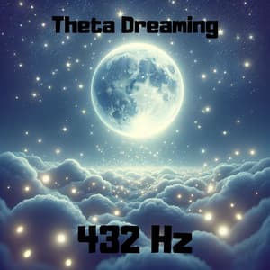 432 Hz Theta Dreaming: Binaural Beats and Healing Waters - Brain Waves Therapy