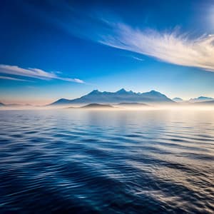 12AM Coastal: Tranquil Waters For Sleep - Ocean Waves For Sleep