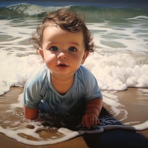 Olas Armónicas Del Océano Para La Alegría Del Bebé: Comodidad De La Naturaleza - Grabaciones de campo de la naturaleza