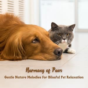 Harmony of Paws: Gentle Nature Melodies for Blissful Pet Relaxation - Music for Cats and Dogs