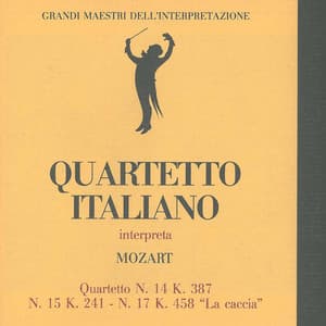 Grandi maestri dell'interpretazione: Quartetto Italiano - Wolfgang Amadeus Mozart