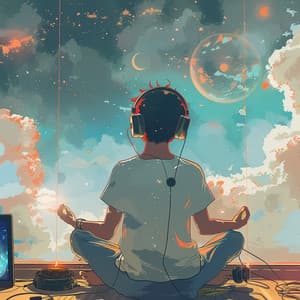 Meditation Lofi Echoes: Deep Sound Journey - Rainforest Sounds