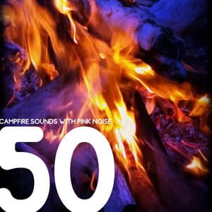 50 Campfire Sounds with Pink Noise, Loopable - Fireplace Studio