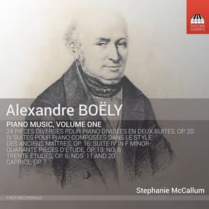 Boëly: Piano Music, Vol. 1 - Alexandre Pierre François Boëly