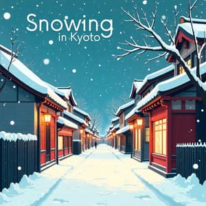 Snowing in Kyoto: Winter Japanese Lofi - Lofi Minds