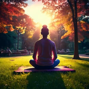 Reflective Lofi Music for Meditation - Binaural Beats 0.3Hz Forest Walk