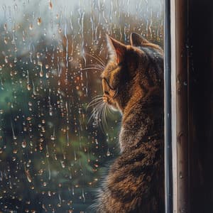 Lluvia Tranquila Para La Relajación De Gatos - Música para gatitos