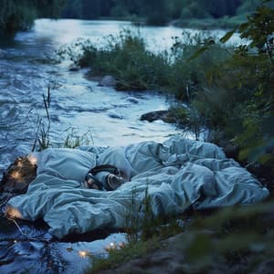 Nighttime Waterfall: Soothing Sleep Tunes - Dreaming ZONE