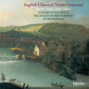English Classical Violin Concertos - Elizabeth Wallfisch