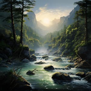 Armonía De Spa Junto Al Arroyo: Melodías Relajantes De Agua - ASMR Dinamarca