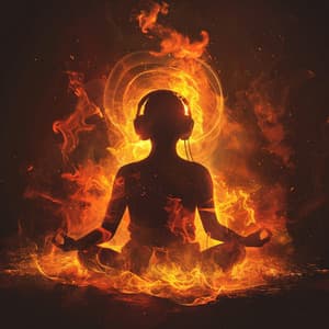Fire Meditation Echoes: Flame Stillness - Healing Meditation Relaxing Music Channel