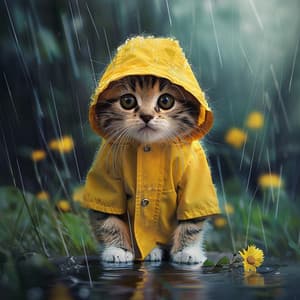 Ronroneo De Truenos: Serenidad Musical Para Gatos - Zen que late