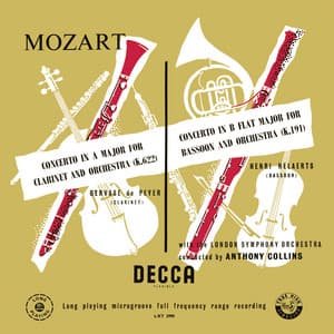 Mozart: Clarinet Concerto; Bassoon Concerto - Wolfgang Amadeus Mozart