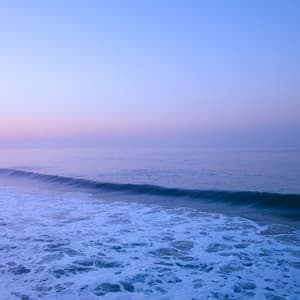 Ocean Tranquility: Melodic Echoes of Enchanting Waves - Waves in Regression