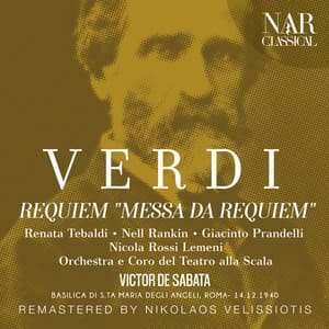 VERDI: REQUIEM "MESSA DA REQUIEM" - Giuseppe Verdi