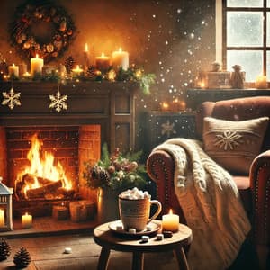 Jazz Under the Flames: Smooth Jazz & Crackling Heat for Cozy Atmosphere - Coffee Lounge Collection