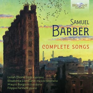Barber: Complete Songs - Samuel Barber