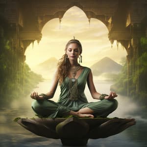Flowing Peace: Binaural Yoga Journey - Yoga Meditation Music